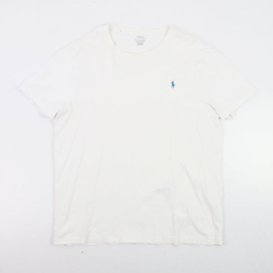 Playera Ralph Lauren Blanca (XL)