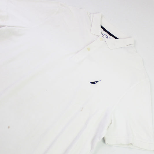 Polo Nautica Blanca (XL)