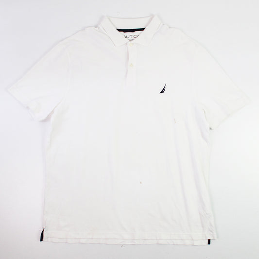 Polo Nautica Blanca (XL)