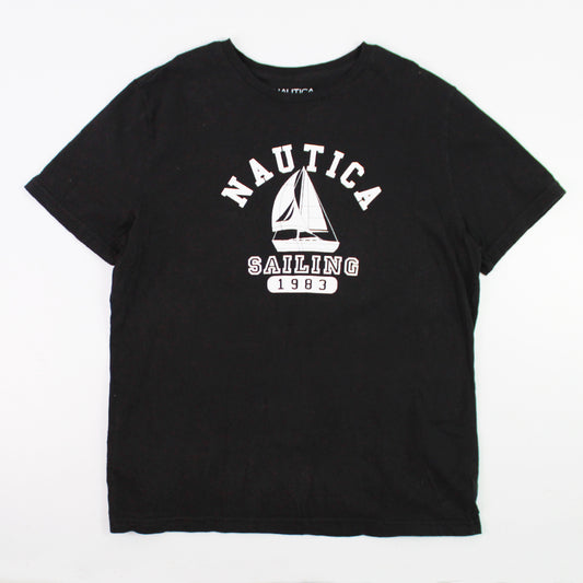 Playera Nautica Negra (XL)