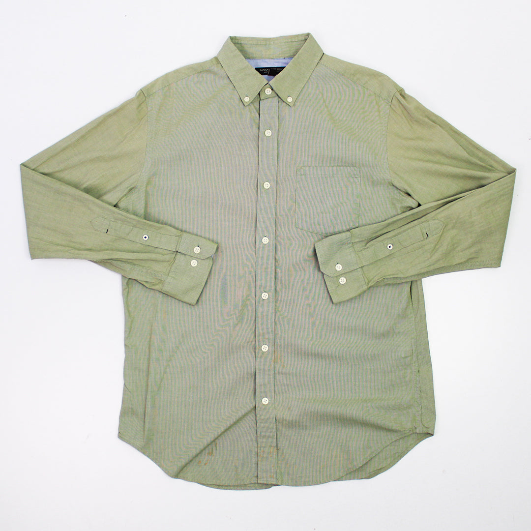 Camisa Banana Republic Verde (M)