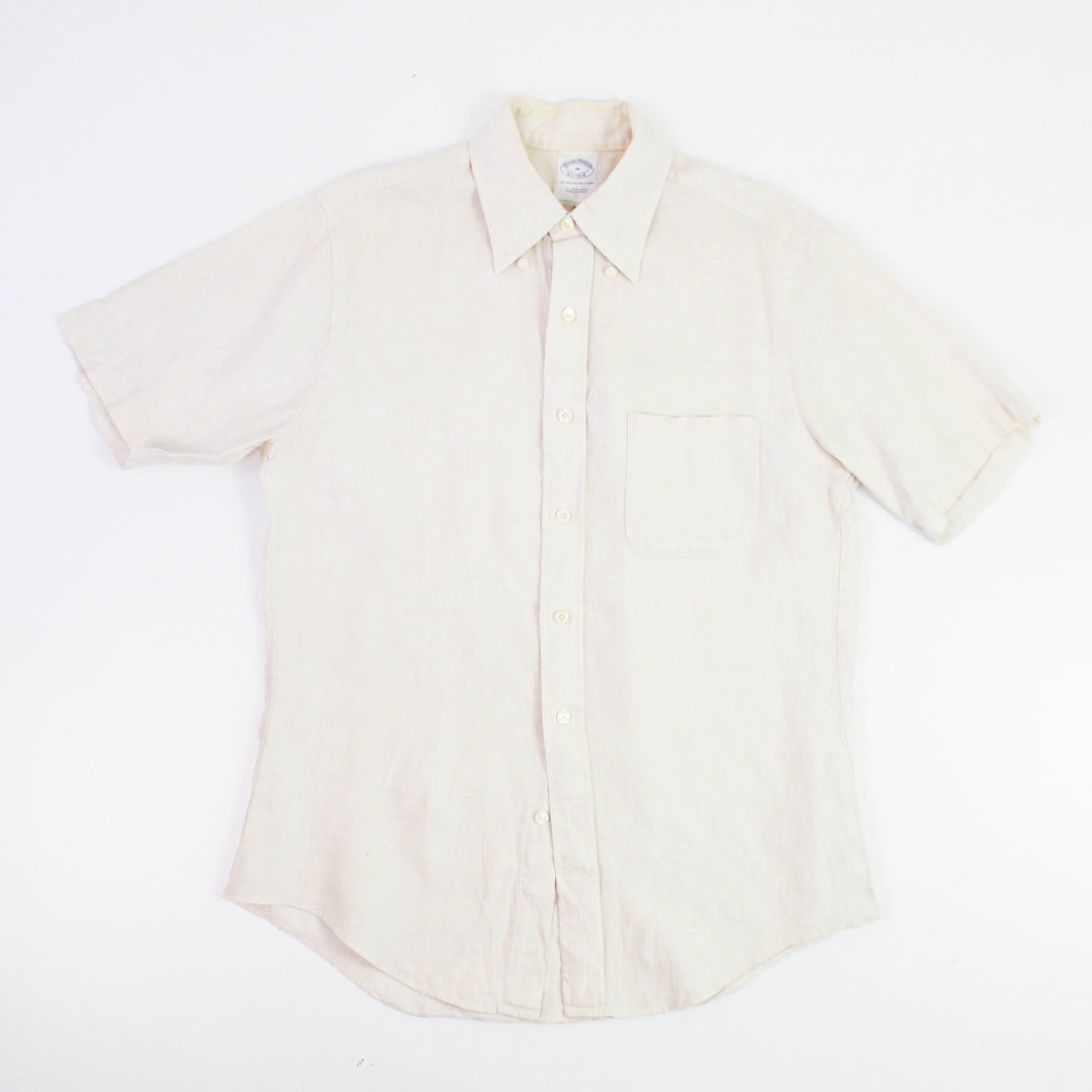 Camisa Brooks Brothers Lino Hueso (M)