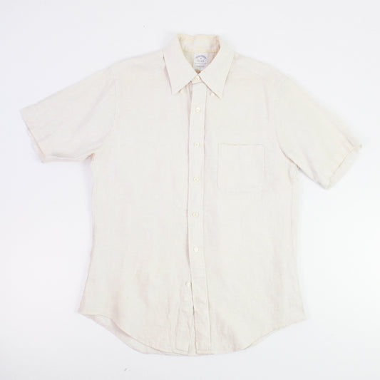 Camisa Brooks Brothers Lino Hueso (M)