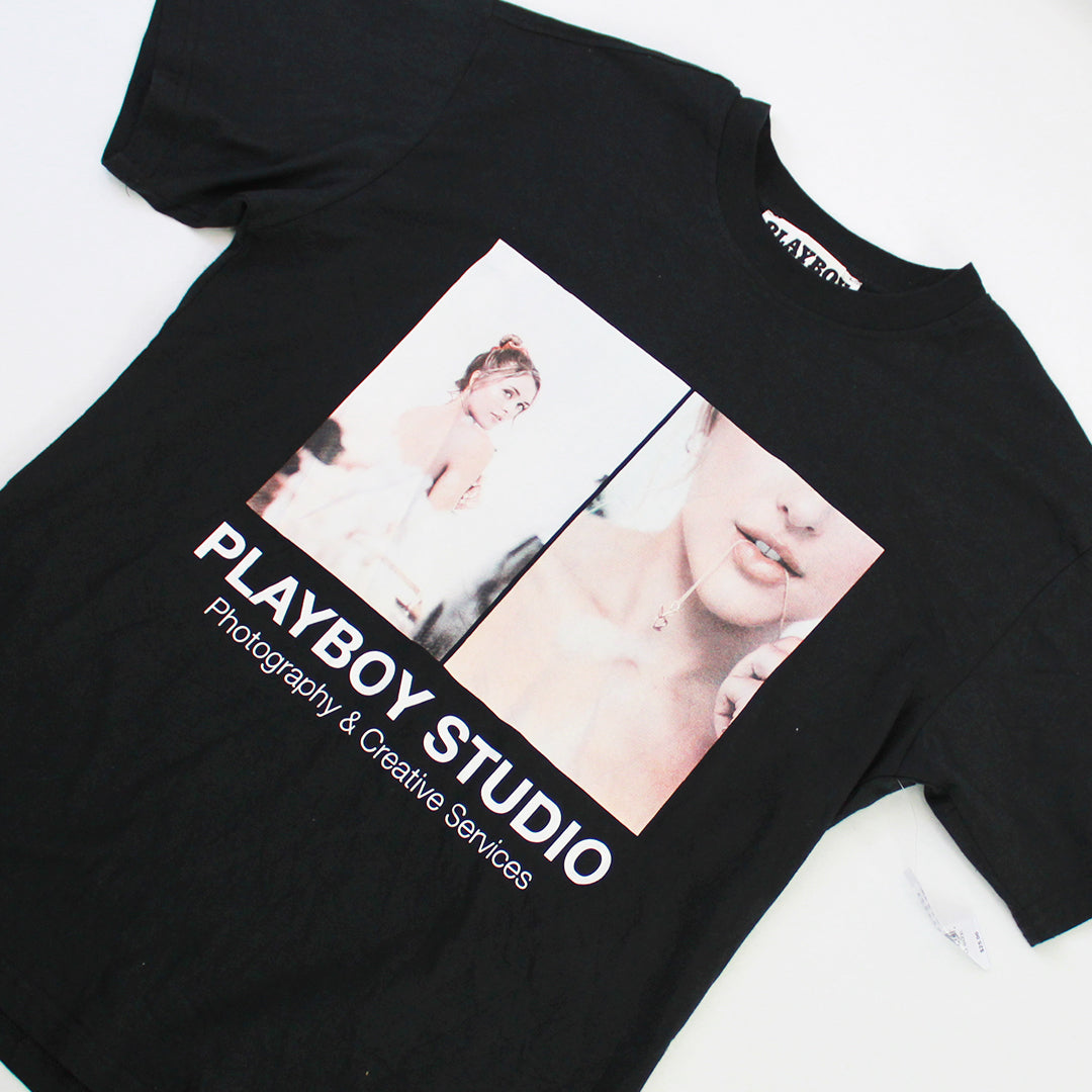 Playera Playboy x Pacsun Negra (M)