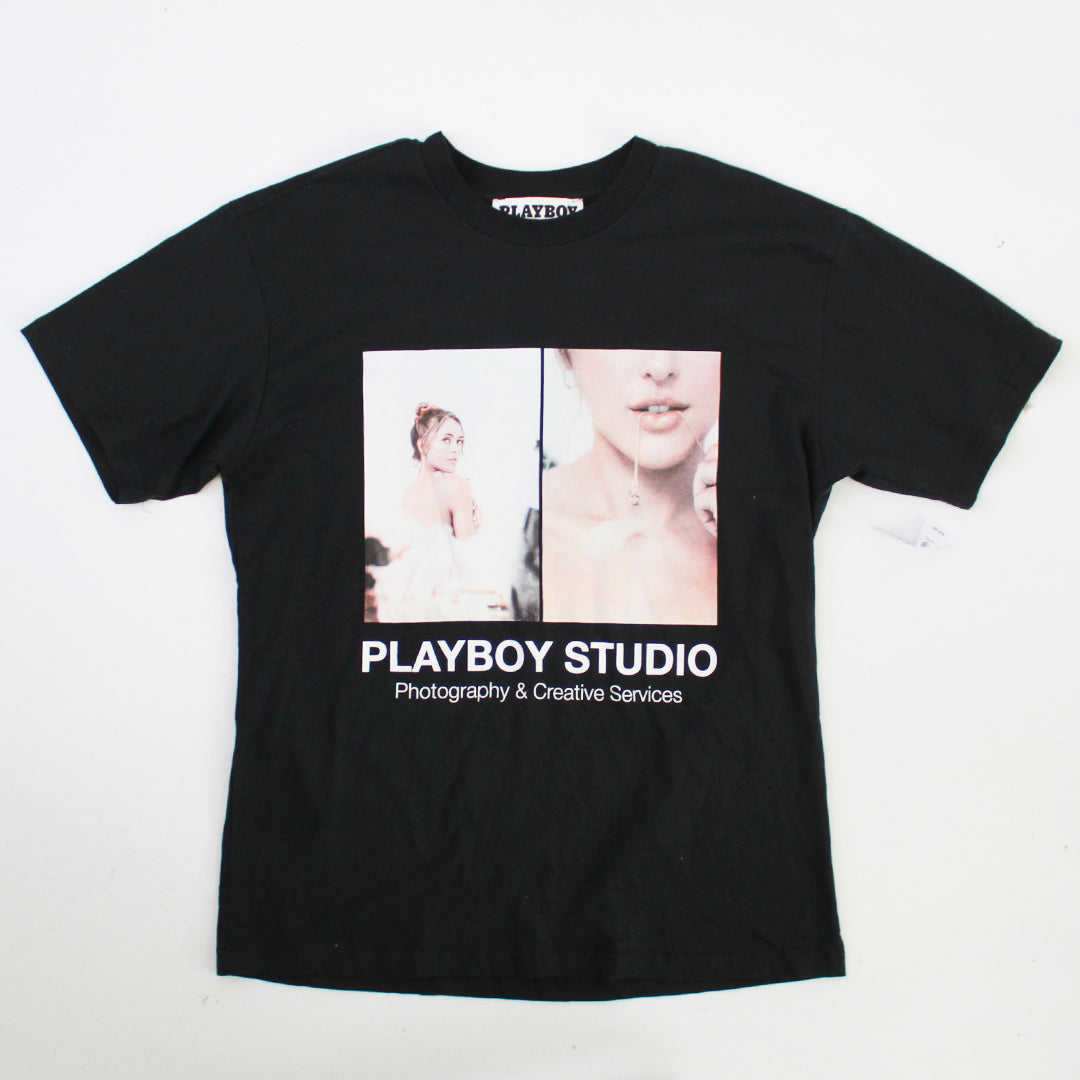Playera Playboy x Pacsun Negra (M)