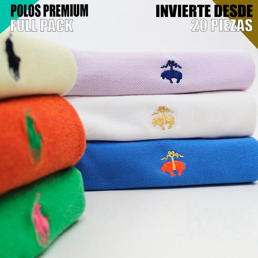Polos Premium Pack – Mix Marcas