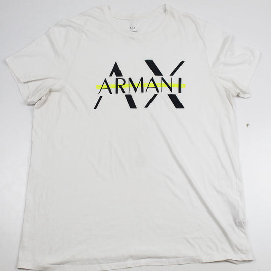 Playera Armani Exchange Blanca  (XXL)