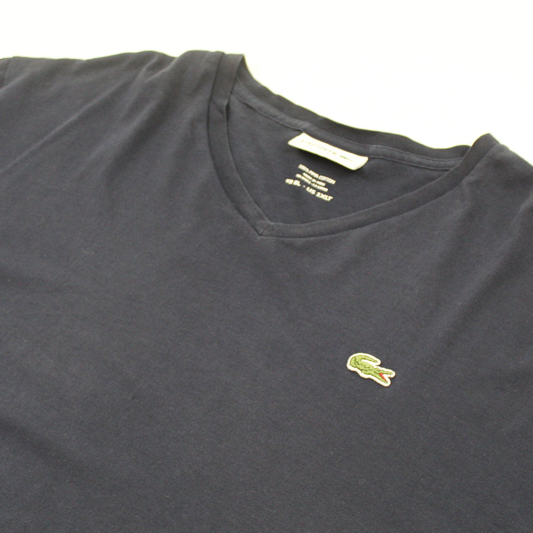 Playera Lacoste Negra  (XL)