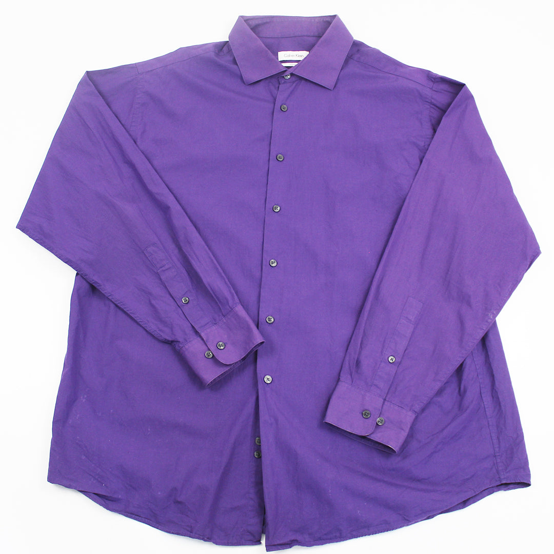 Camisa Calvin Klein Morada (XL)