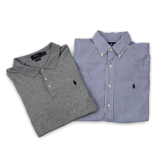 Set 2 (1 Camisa 1 Polo) Ralph Lauren